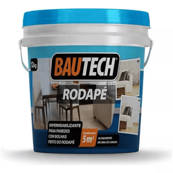 BAUTECH ARGAMASSA RODAPE 12KG - EDU TINTAS GUARULHOS