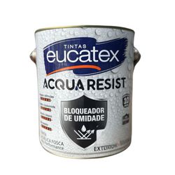 TINTA EUCATEX ACQUA RESIST ACRLÍCO FOSCO 3,6L - EDU TINTAS GUARULHOS