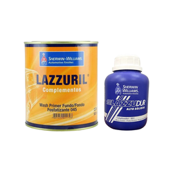 KIT LAZZURIL WASH PRIMER FUNDO/FONDO FOSFATIZANTE ... - EDU TINTAS GUARULHOS