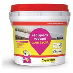 QUARTZOLIT RECUPERA RODAPE BRANCO 12KG - EDU TINTAS GUARULHOS