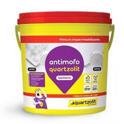 QUARTZOLIT TINTA IMPERMEABILIZANTE BANHEIRO 3,6L - EDU TINTAS GUARULHOS