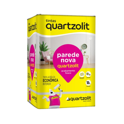 QUARTZOLIT TINTA ACRÍLICA ECONÔMICA PAREDE NOVA LT... - EDU TINTAS GUARULHOS