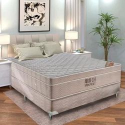 Cama Box Casal 138 Ortobom Airtech - ORTBAIR - EJT MOVEIS