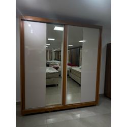 Guarda Roupa Casal Tiggo MDF 205cm - GPTIBP - EJT MOVEIS