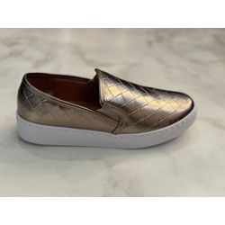 Slip on Metalizado - 1214200 - Elegância Rouparia