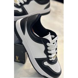 Tênis Branco e Preto Vizzano - 1419.202 - Elegância Rouparia