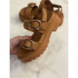 Sandália Vizzano caramelo - 6499.115.7286-95373 - Elegância Rouparia