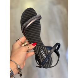 Sandalia Beira Rio preta - 8519.109.29626-101127 - Elegância Rouparia