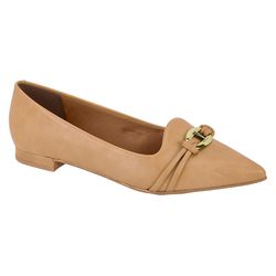 Sapatilha bico fino Vizzano areia - 1206.1004.297... - Elegância Rouparia