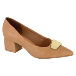 Salto Bloco bico Fino areia - 1220.377.29711 - Elegância Rouparia
