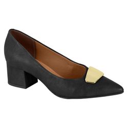 Salto Bloco bico Fino preto - 1220.377.29711 - Elegância Rouparia