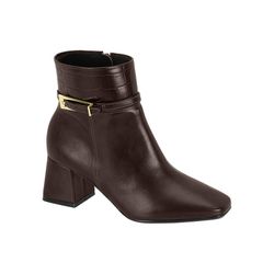 Bota com salto cacau - 3098.104.29304 - Elegância Rouparia