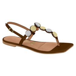 Sandalia Vizzano capucchino - 6513.210.7286 - Elegância Rouparia