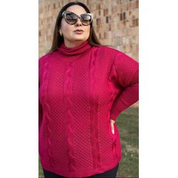 Poncho de linha transado - 1313050G - Elegância Rouparia