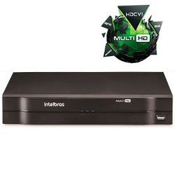 DVR/Gravador de 4 Câmeras Tríbido INTELBRAS HDCVI1... - Eletrônica Faria