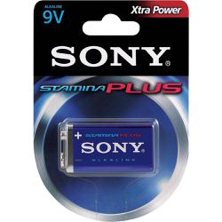 Bateria 9V Alcalina SONY - Eletrônica Faria