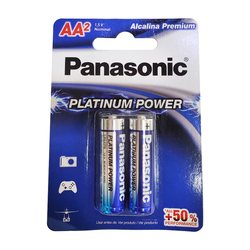Pilha AA Alcalina PANASONIC (c/2un.) - Eletrônica Faria