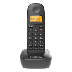 Telefone Sem Fio INTELBRAS TS2510 Com Bina - Eletrônica Faria