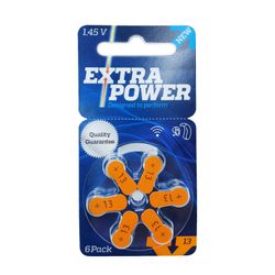 Pilha Auditiva 1.4v ExtraPower mod. n.13 - Eletrônica Faria