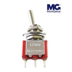 Chave Alavanca MARGIRIUS ON/OFF 4A 127V/ 2A 220V -... - Eletrônica Faria