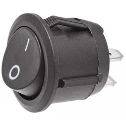 Chave Gangorra ON/OFF Redonda 6A 127V 2 Terminais ... - Eletrônica Faria
