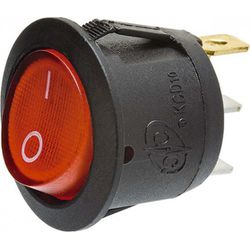 Chave Gangorra ON/OFF Com Luz 6A 127V 3 Terminais ... - Eletrônica Faria