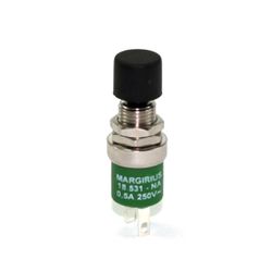 Chave Pulso Mini (Push Button) N/A 1 Amper MARGIRI... - Eletrônica Faria