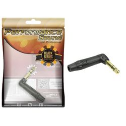 Plug P10 STEREO Performance Sound Black Series Ver... - Eletrônica Faria