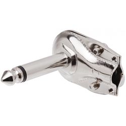 Plug P10 MONO Metal em 90° - Eletrônica Faria
