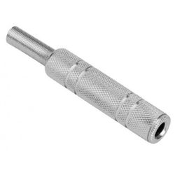 Plug P10 Femea MONO P/ Cabo (metal) - Eletrônica Faria