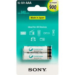 PILHA AAA RECARREGAVEL SONY 900MAH (C/2UN.) ORIGIN... - Eletrônica Faria