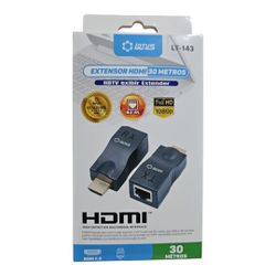Extensor Hdmi (2pcs) via cabo de rede. Até 30 metr... - Eletrônica Faria