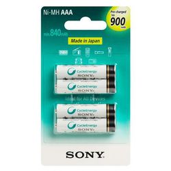 PILHA AAA RECARREGAVEL SONY 900MAH (C/4UN.) ORIGIN... - Eletrônica Faria