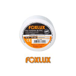 Fita Isolante Branca - 10 metros - FoxLux - Eletrônica Faria