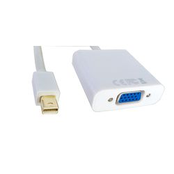 Conversor/adaptador Mini Display Port para VGA - Eletrônica Faria