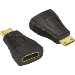 Adaptador HDMI p/ Mini HDMI - 1.4/2.0 - Eletrônica Faria