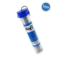 Solda em fio Soft 1mm - Tubete com 25g - Eletrônica Faria