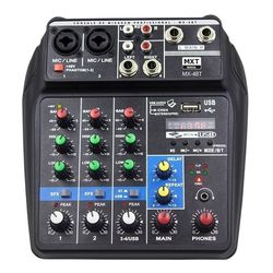 Mesa de Som 4 canais MX-A4BT - Bluetooth - Phantom... - Eletrônica Faria