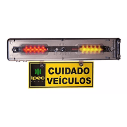 Sinaleira Audiovisual para garagens - Ipec - 127v/... - Eletrônica Faria