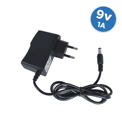 Fonte Chaveada 9VDC 1 Ampere - com LED indicador - Eletrônica Faria