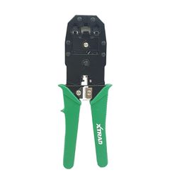 Alicate Crimpador RJ45/RJ11/RJ12 -Xtrad/ITblue X... - Eletrônica Faria