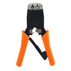 Alicate Crimpador RJ45/RJ11/RJ12 - Alças com catra... - Eletrônica Faria