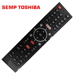 Controle Remoto TV LCD/LED Semp Toshiba C/Netflix,... - Eletrônica Faria