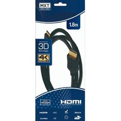 Cabo HDMI 1,8m 2.0 ULTRA HD - MXT - Eletrônica Faria