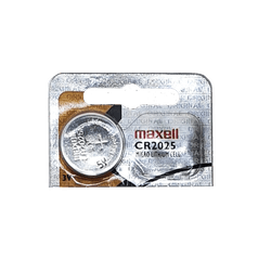 Bateria CR2025 3V Maxell - Eletrônica Faria