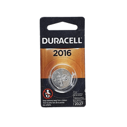 Bateria CR2016 3V Duracell - Eletrônica Faria