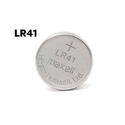 Bateria LR41 1,5V Maxell - Eletrônica Faria