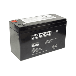 Bateria Selada 12V 7A CSP - Nobreak - Eletrônica Faria