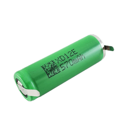 Bateria 3,6v 570mah Recarregável - XD12E - Eletrônica Faria