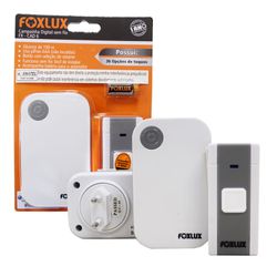CAMPAINHA SEM FIO BIVOLT Fox Lux - Eletro Light
